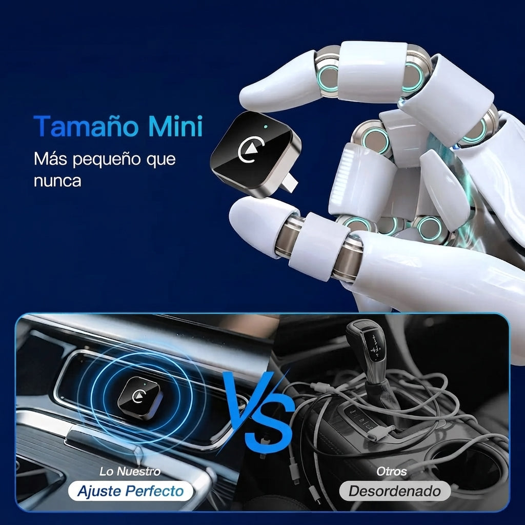 Adaptador inalámbrico CarPlay 2026.