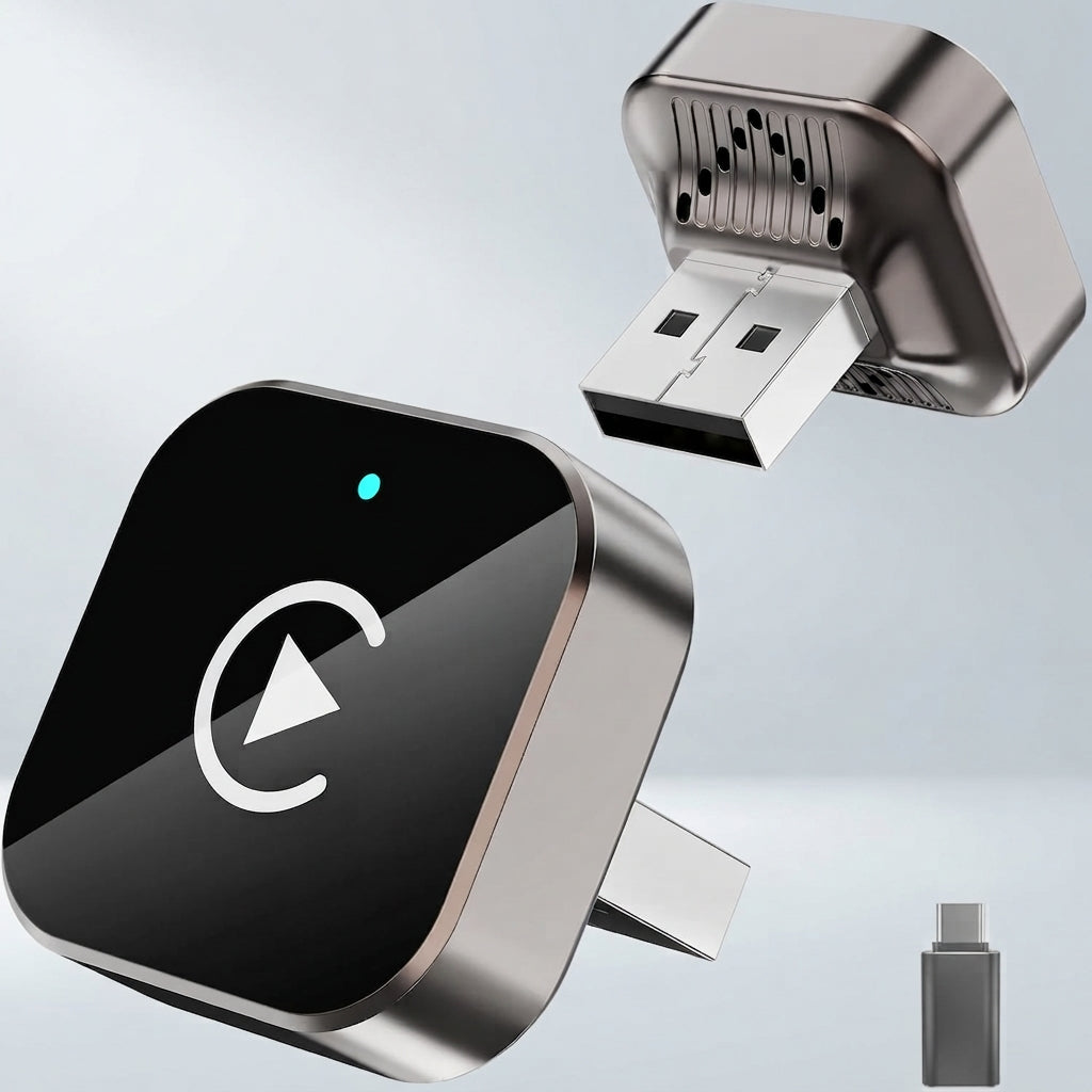Adaptador inalámbrico CarPlay 2026.