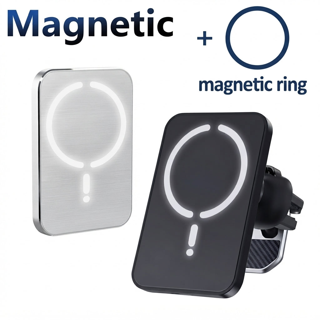 Soporte de cargador inalámbrico magnético MagSafe.