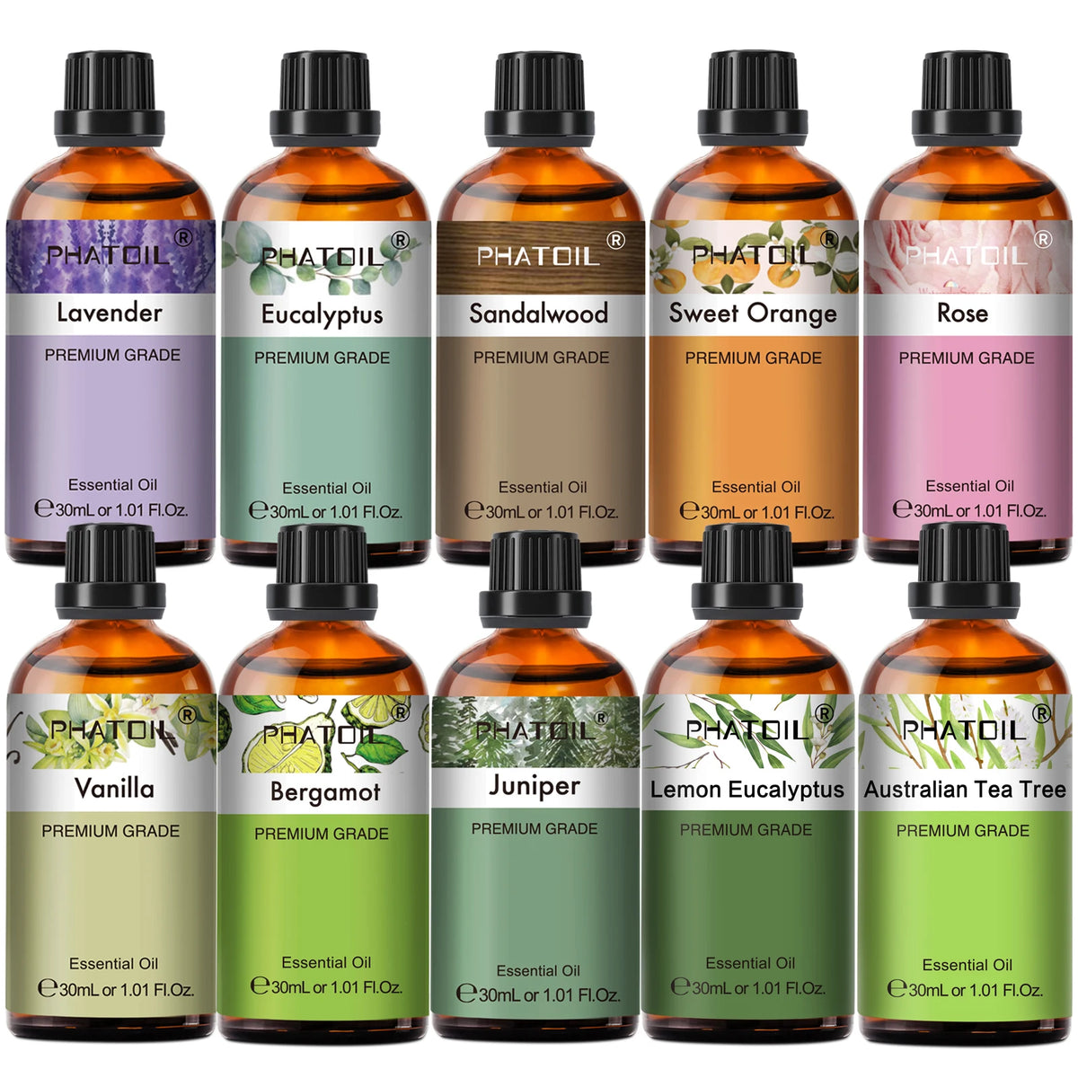 Aceite Esencial Puro PHATOIL 30ml para Aromaterapia y Difusor