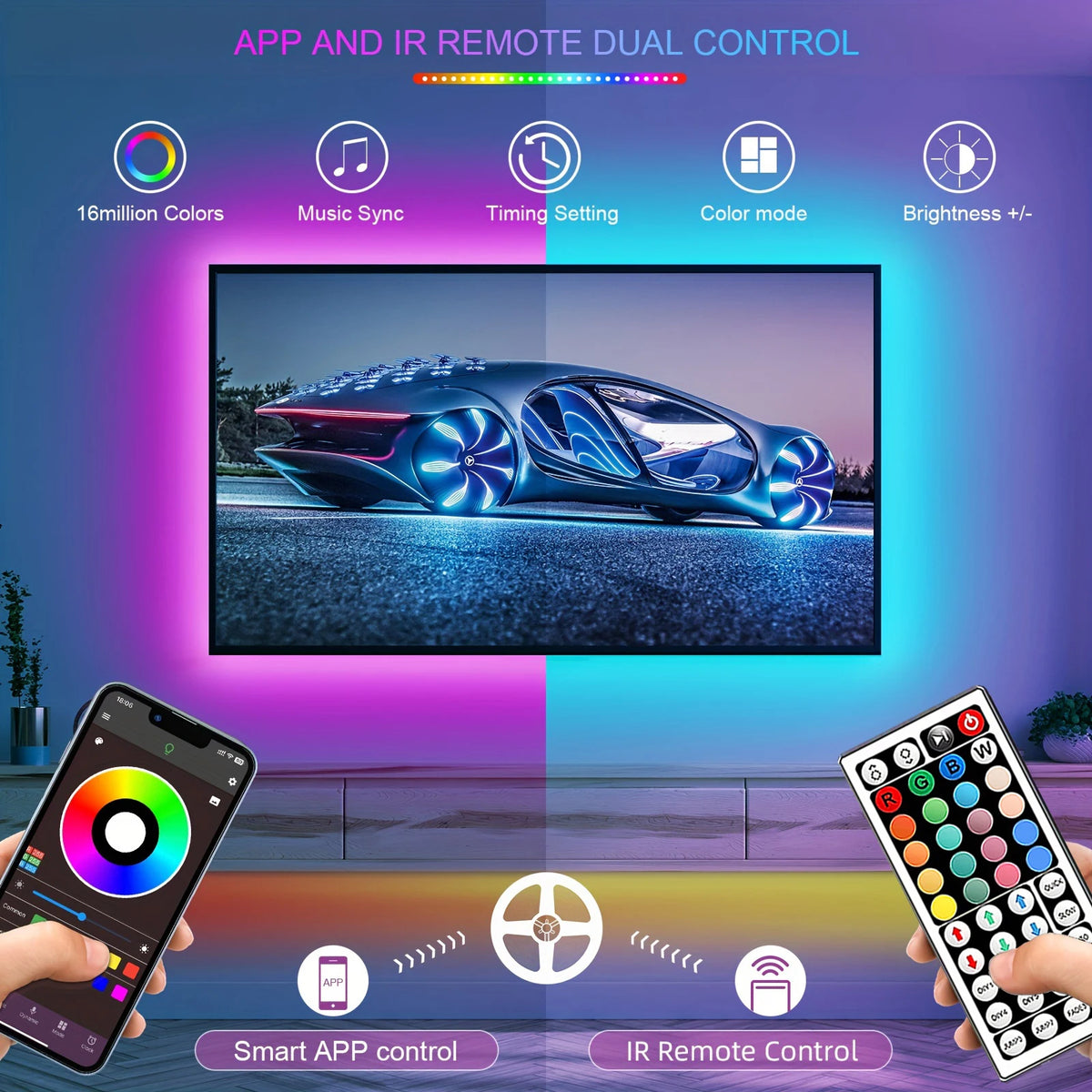 Tira LED RGB Smart (5m-30m)