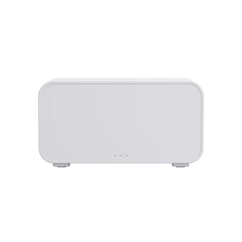 Humidificador y difusor de aroma mini con luz LED y efecto llama.