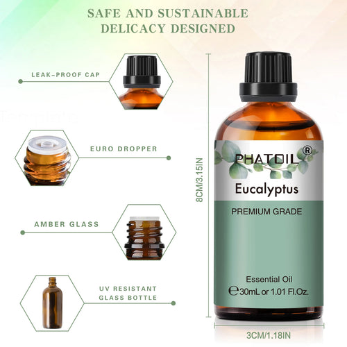 Aceite Esencial Puro PHATOIL 30ml para Aromaterapia y Difusor