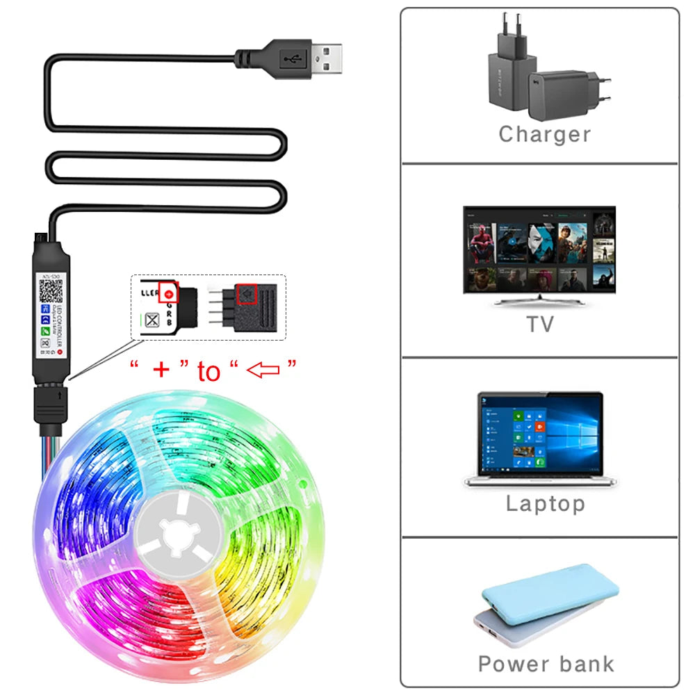 Tira LED RGB Smart (5m-30m)