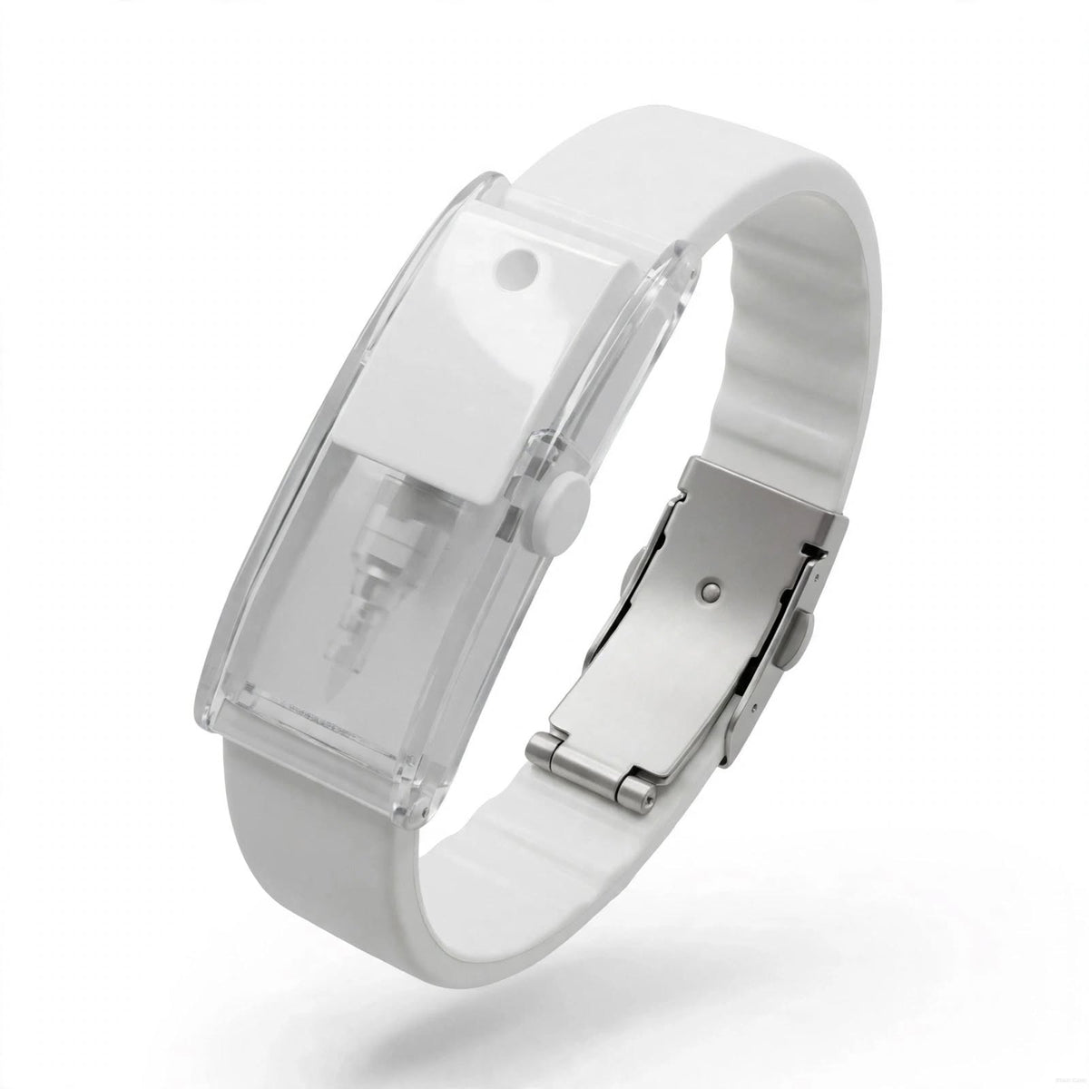Pulsera difusora de perfume recargable y ajustable.