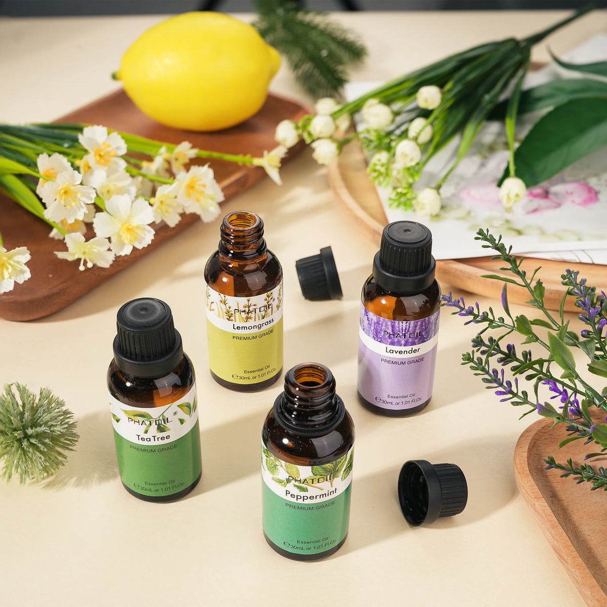Aceite Esencial Puro PHATOIL 30ml para Aromaterapia y Difusor