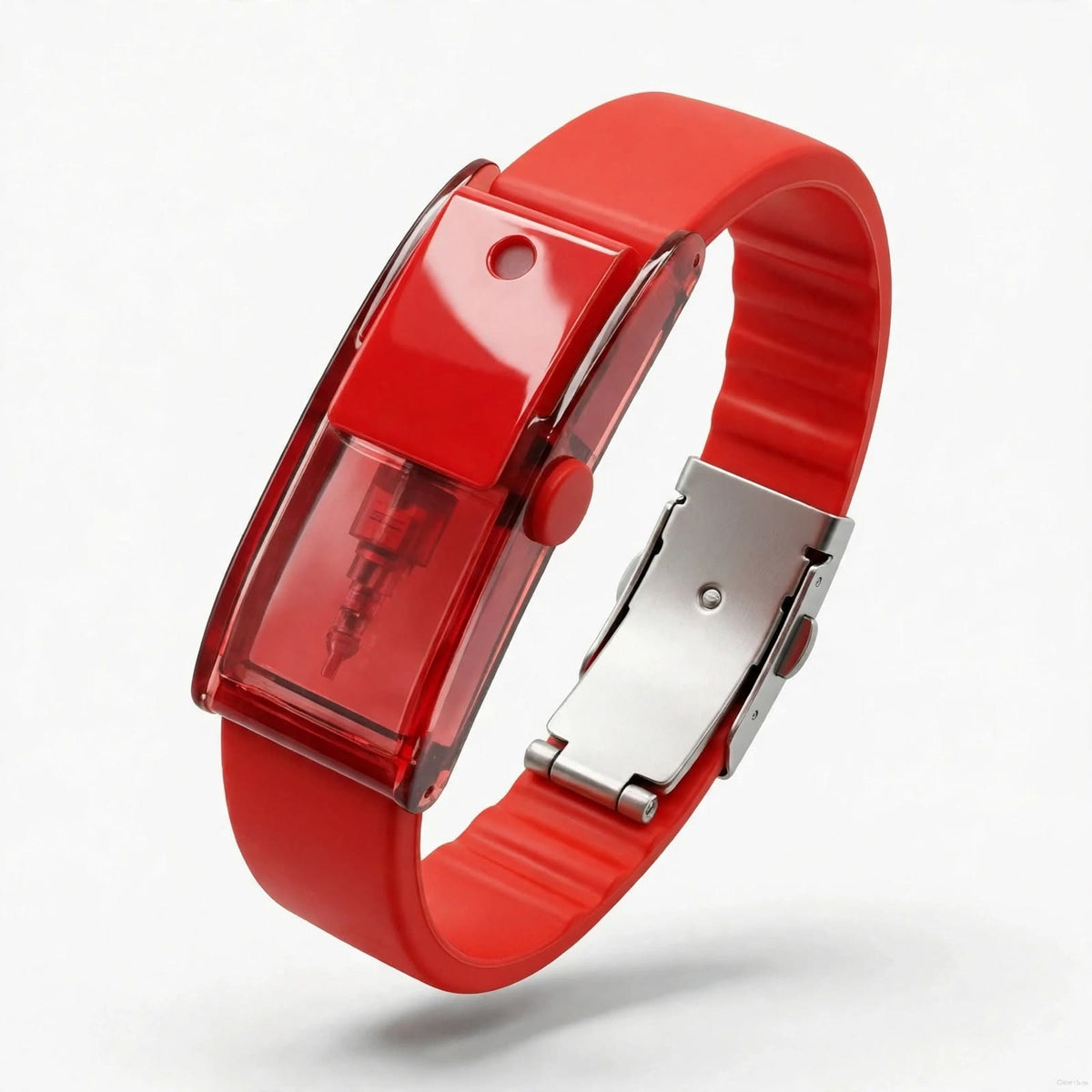 Pulsera difusora de perfume recargable y ajustable.